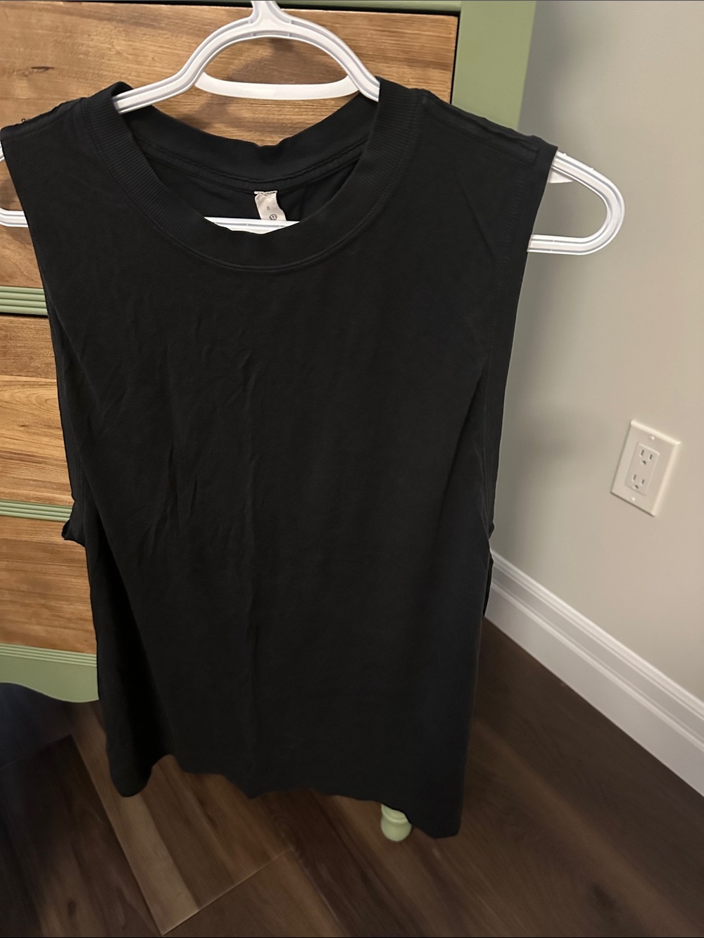 lululemon athletica Black Muscle Tank